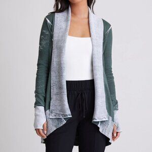 Huntress Drape Front Cardigan